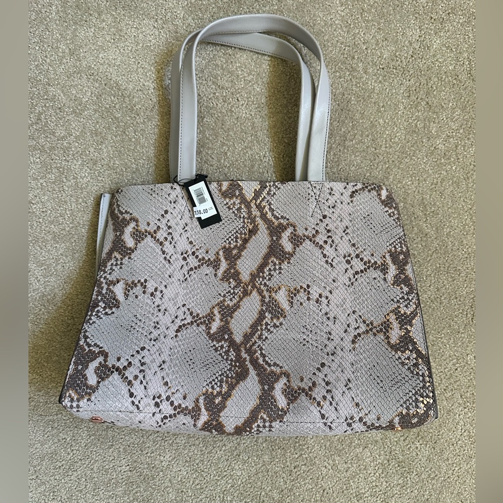 Banana Republic stylish Snake Print Tote Bag